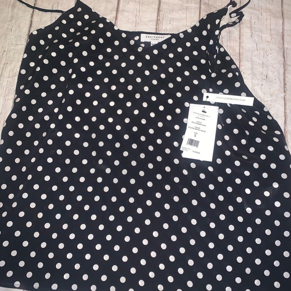 Equipment Layla polka dot cami nwt! - Picture 4 of 5